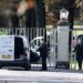 A delivery of champagne was spotted being dropped off at Windsor's Royal Lodge today