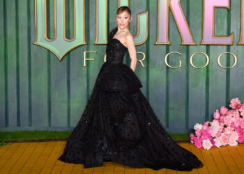 Karwai Tang/WireImage Ariana Grande attends the London premiere of 'Wicked: For Good' on Nov. 10.
