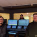 Xavier Archambault, Chad Voight and Alex Maunu are in the studio of xx in Aberdeen, South Dakota.