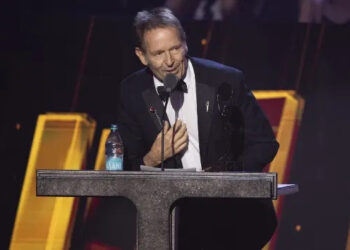 Bad Company's Simon Kirke at 2025 Rock & Roll Hall of Fame induction ceremony. (Disney/Frank Micelotta)