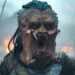 Dek growling in Predator: Badlands