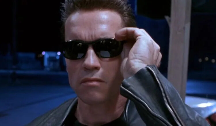 The T-800 gets some cool shades in Terminator 2: Judgment Day