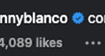 social media post by user itsbennyblanco