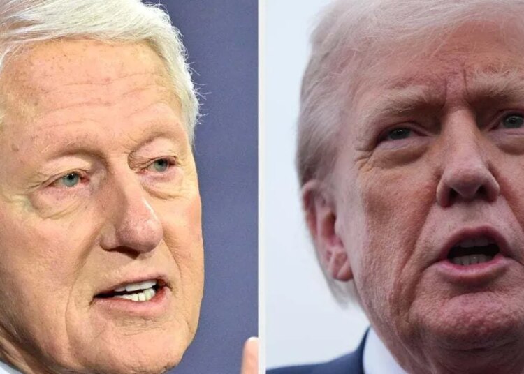 Bill Clinton Responds To Trump's Jeffrey Epstein Allegations