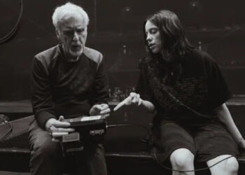 James Cameron and Billie Eilish (Henry Hwu)