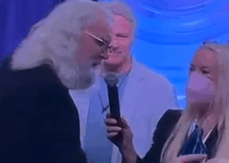 Billy Connolly makes rare appearance at Key West Film Festival to accept award