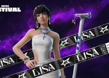 The Rockstar Lisa skin and her Rockstar Mic are included with the Starlux music pass.