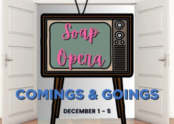 Soap Opera comings and goings December 1-5.