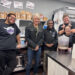 Jon Bon Jovi visited student crew members at the Bombers Beyond Cafe on Main Street in Sayreville on Nov. 10.