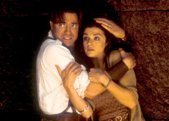 Keith Hamshere/Universal Studios Brendan Fraser and Rachel Weisz in