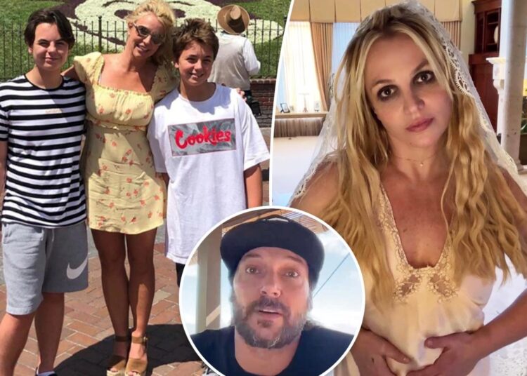 Britney Spears' sons trying to 'mend a bond' with singer after Kevin Federline's bombshell tell-all