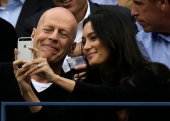 Bruce Willis, left, and wife Emma Heming Willis first met in 2007.