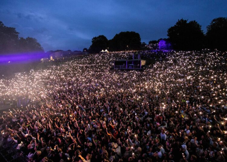 The crowd at Øya 2025. Credit: Øyafestivalen – Steffen Rikenberg