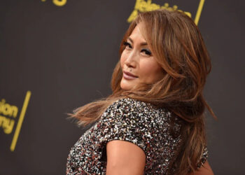 Carrie Ann Inaba at 2019 Creative Arts Emmy Awards