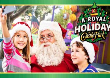 Castle Park in Riverside, California, Transforms into a Holiday Wonderland with Rides, Treats, and Live Entertainment from November 28 to December 28