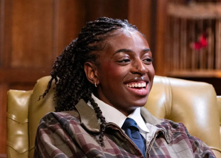 The singer has made it to the final of the treacherous game show (BBC)