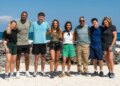 The constestants taking part in Celebrity Race Across the World