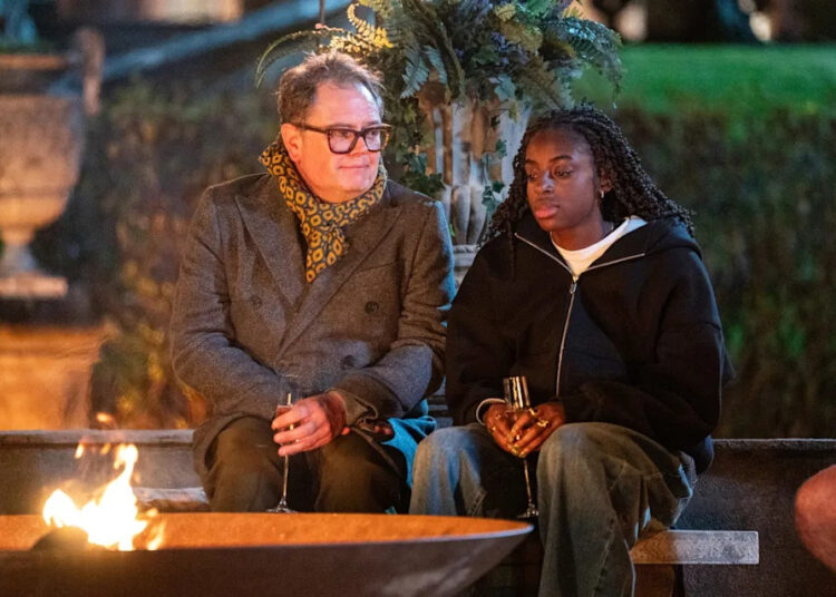 alan carr, cat burns, the celebrity traitors