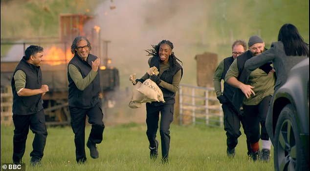 Celebrity Traitors fans have heaped praise on the finale episode's 'cinematic' challenge, as they compared it to James Bond and a Michael Bay film