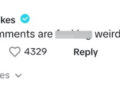Chase Stokes/Instagram Chase Stokes comment on Kelsea Ballerini's tiktok