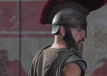 Matt Damon in The Odyssey.