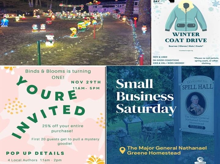 [Warwick Post Composite] Coventry weekend events begin with music, then Small Business, then wraps with crafts on Sunday.