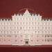 Model of the Grand Budapest Hotel.