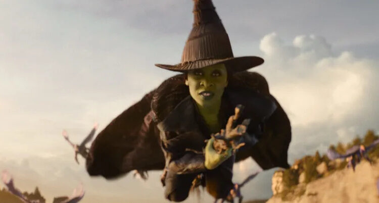 Cynthia Erivo takes flight again as the magical Elphaba in the movie musical sequel "Wicked: For Good."