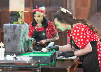 Warner Bros. Discovery Contestants Marjorie Santaromana and Sarah Arnold
