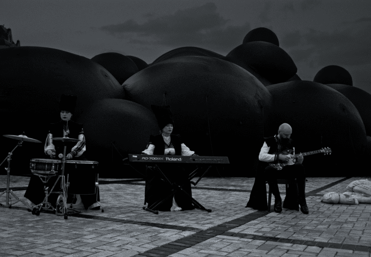 Still from the music video “Dytyatochko“ by DakhaBrakha. (Source: press office)