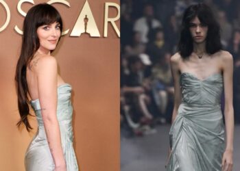 Dakota Johnson Goes Strapless in Valentino for Governors Awards 2025
