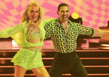Elaine Hendrix Alan Bersten DWTS Quarterfinals Salsa