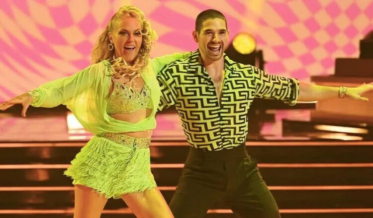 Elaine Hendrix Alan Bersten DWTS Quarterfinals Salsa