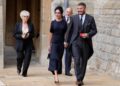 David Beckham Is Knighted by King Charles With Wife Victoria By His Side