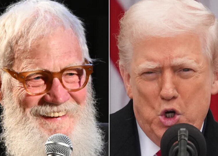David Letterman Has A 'Delightful' Response To Trump Targeting His Late Night Friend