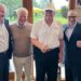(L-R): Jon Voight, Steven Paul, Donald Trump, Scott Karol