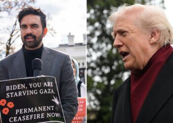 Donald Trump has been accused of copying Zohran Mamdani's style