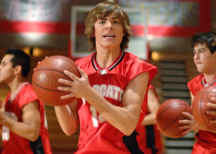 DISNEY CHANNEL/FRED HAYES Zac Efron in 'High School Musical'