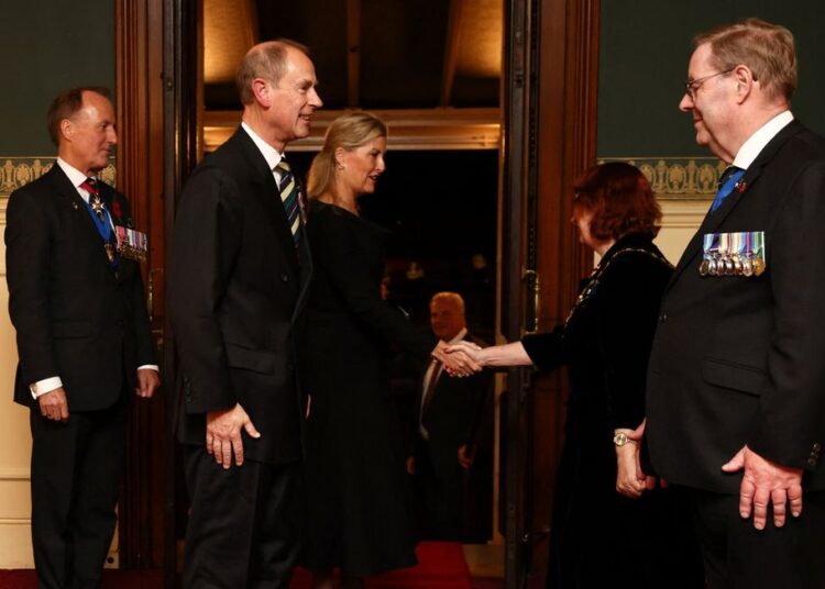 Duchess of Edinburgh and Prince Edward