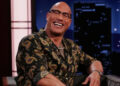 Dwayne Johnson on 'Jimmy Kimmel Live' (Disney)