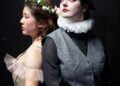 Chihiro Nakazaki (left) plays Ophelia opposite Ashleigh Mathews as Hamlet at the University of Central Arkansas.
(Special to the Democrat-Gazette)