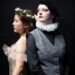 Chihiro Nakazaki (left) plays Ophelia opposite Ashleigh Mathews as Hamlet at the University of Central Arkansas.
(Special to the Democrat-Gazette)