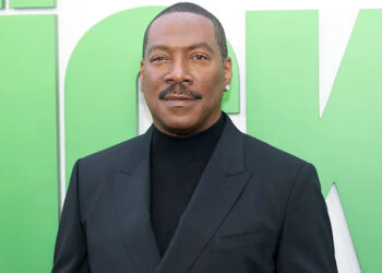 Eddie Murphy at a premiere in July 2025