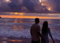 Eiza Gonzalez/Instagram Eiza González pictured with her boyfriend Grigor Dimitrov in Costa Rica