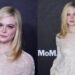 Elle Fanning Shimmers in Chanel Sequins & Cartier Jewels at MoMA Gala