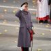 King Charles stared solemnly as he saluted in front of the Cenotaph to mark Remembrance Day
