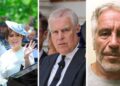 Andrew Mountbatten-Windsor was stripped of all his royal titles in October.mega