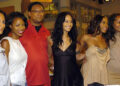 Tracee Ellis Ross, Jill Marie Jones, Reggie Hayes, Persia White, Golden Brooks and Mara Brock Akil (Photo by John Heller/WireImage)