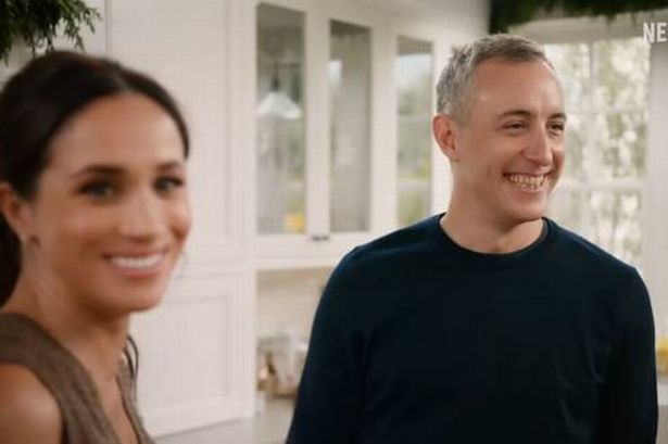 Meghan Markle smiles