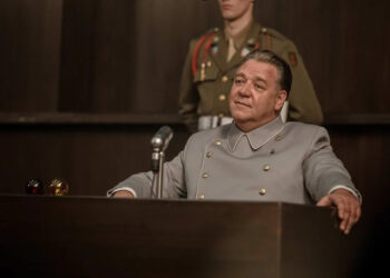 Russell Crowe leads James Vanderbilt’s new World War II drama ‘Nuremberg’ about the trials of the Nazi leaders (Sony Pictures)
